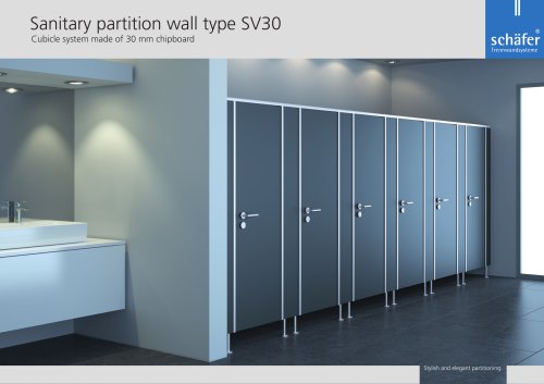 WC partition: SV30