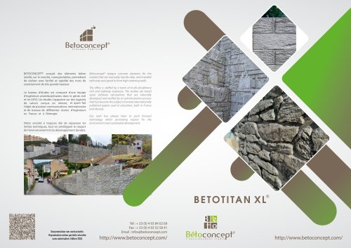 BETOTITAN XL english/french