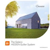 The Galeco HIDDEN Gutter System