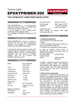 Technical Datasheet EPOXYPRIMER-500