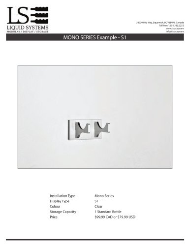 MONO SERIES Example - S1