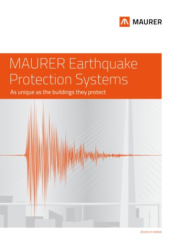 MAURER Earthquake Protection Systems