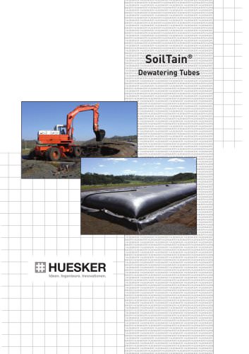 SoilTain® Dewatering Tubes