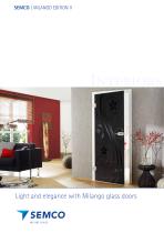 Milango glass doors