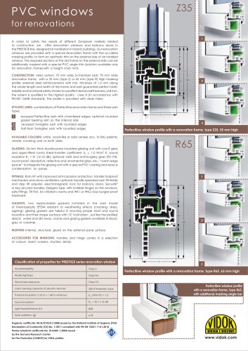 PVC windows