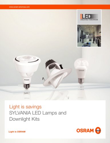 SYLVANIA LED Lamps and Downlight Kits