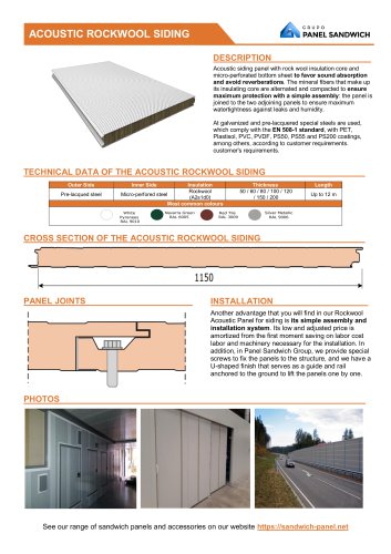 Rockwool Acoustic Wall Panel