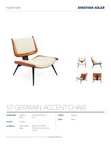 ST. GERMAIN ACCENT CHAIR