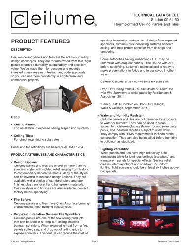 ceilume-ceiling-panels-technical-data-sheet