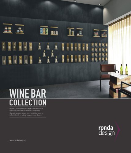 Wine bar collection - Ronda Design