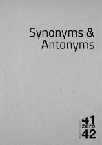 Synonyms & Antonyms