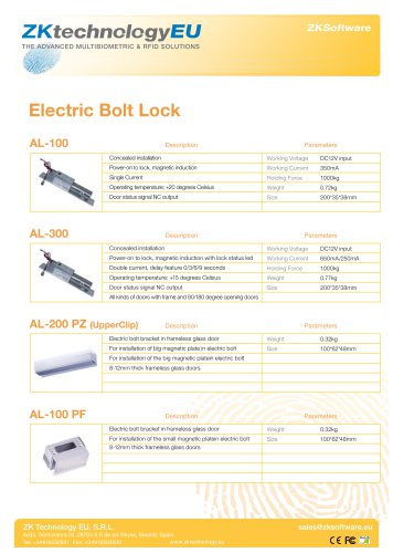 Electric Bolt Locks