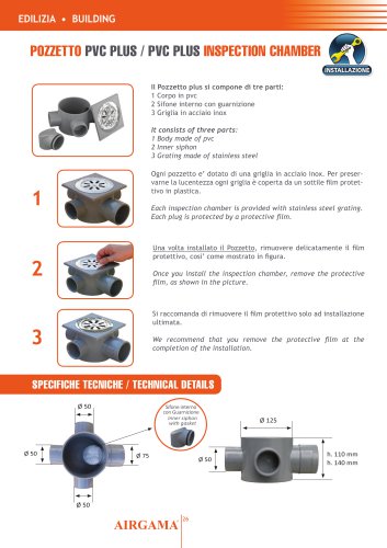 PVC PLUS INSPECTION CHAMBER