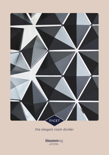 Facet – El elegante separador de ambientes