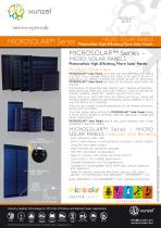 MICROSOLAR™ PANELS