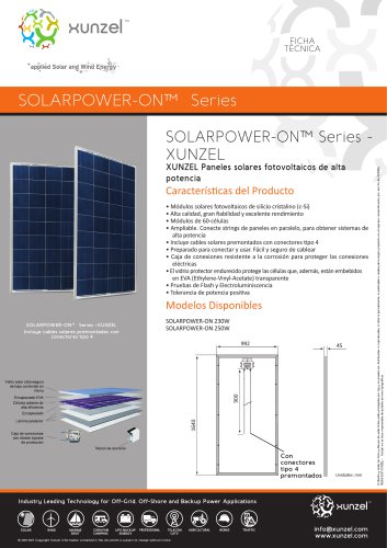 SOLARPOWER-ON™ Series