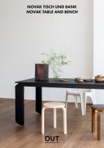 NOVAK TABLE AND BENCH