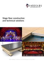 Stage floor