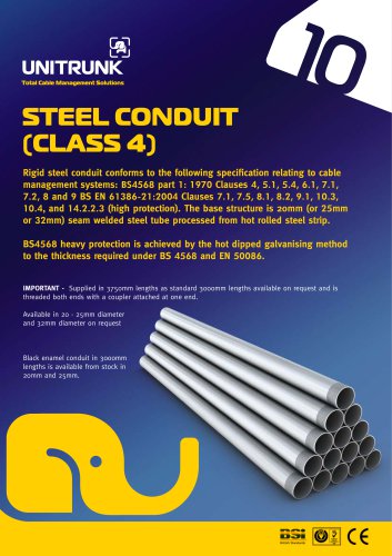 Steel conduit