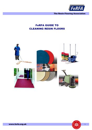 FeRFA GUIDE TO CLEANING RESIN FLOORS