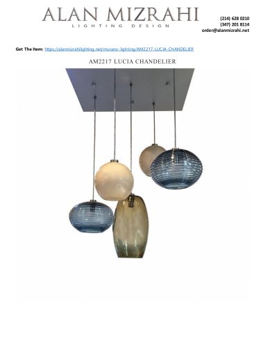 AM2217 LUCIA CHANDELIER