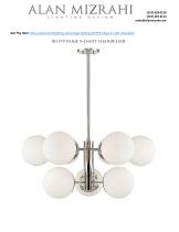 JR1979 PAIGE 9-LIGHT CHANDELIER