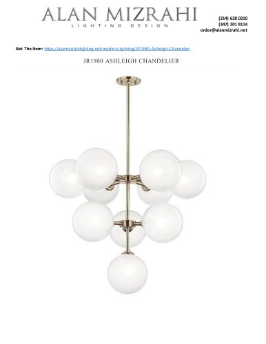 JR1980 ASHLEIGH CHANDELIER