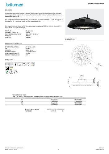 Voyager Evo Efficiency 174W