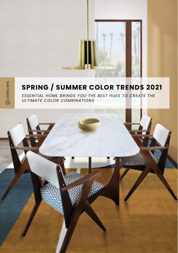 SPRING / SUMMER COLOR TRENDS 2021