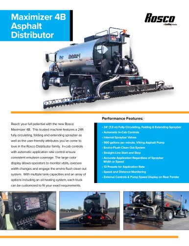 Maximizer 4B Asphalt Distributor