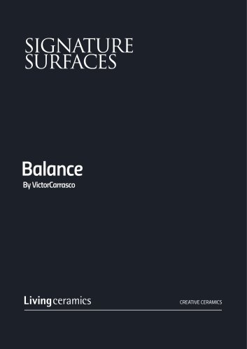 BALANCE CATALOGUE