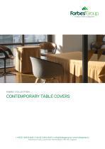 CONTEMPORARY TABLE COVERS