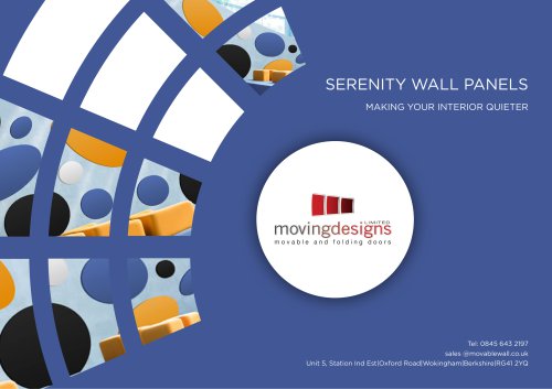 Serenity Acoustic Wall Panels