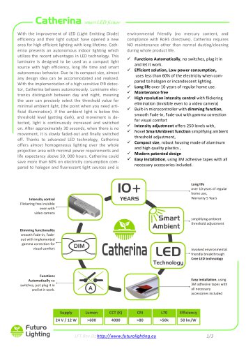 Catherina smart LED fixture