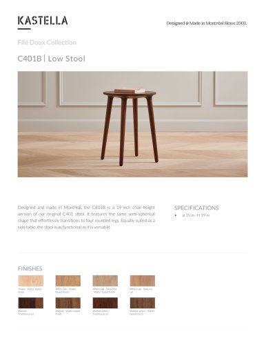 C401B Low Stool