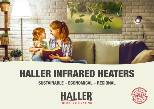 HALLER Infrared heaters image brochure