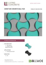 CORSET GRC CONCRETE WALL TILES