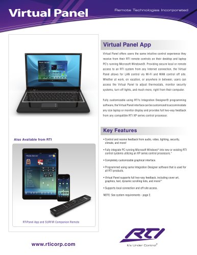 VIRTUAL PANEL APP - PC