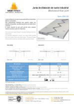 Junats de dilatación de suelo metálicas - JDH 6.05 - 1