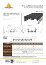 Juntas de dilatación verticales - JDV 4.07
