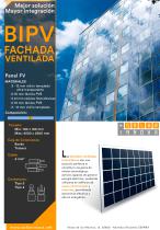 BIPV-Fachadas Ventiladas Fotovoltaicas - 1