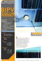 BIPV-Modulos Solares Fotovoltaicos-Colores-Transparente - 1