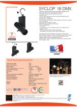 SYCLOP LP18 DMX - FRAMING PROJECTOR