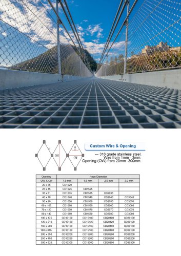 Stainless steel wire mesh SL-K SL-B