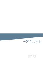 ENTO: Catalog 01