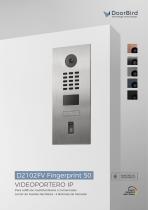 Videoportero IP D2102FV Fingerprint 50