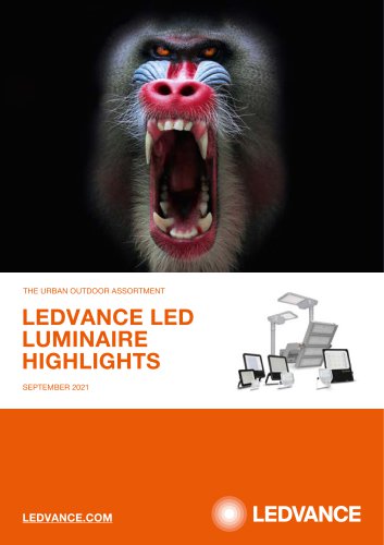 LEDVANCE LED LUMINAIRE HIGHLIGHTS