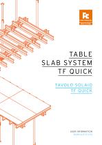 TABLE SLAB SYSTEM TF QUICK