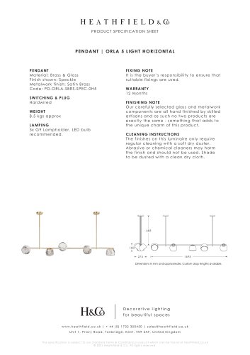 ORLA 5 LIGHT HORIZONTAL