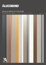 ALUCOBOND® solid & metallic colours (Not for North America)